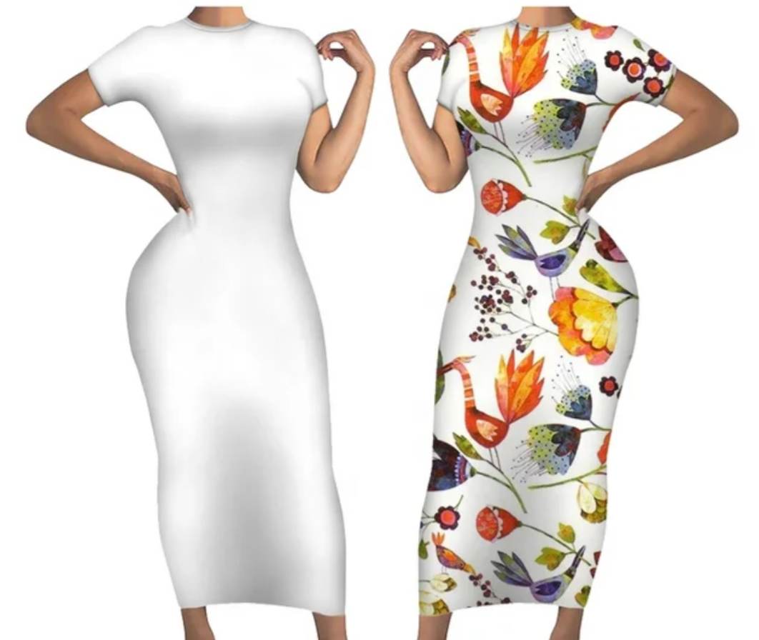Short sleeve dress